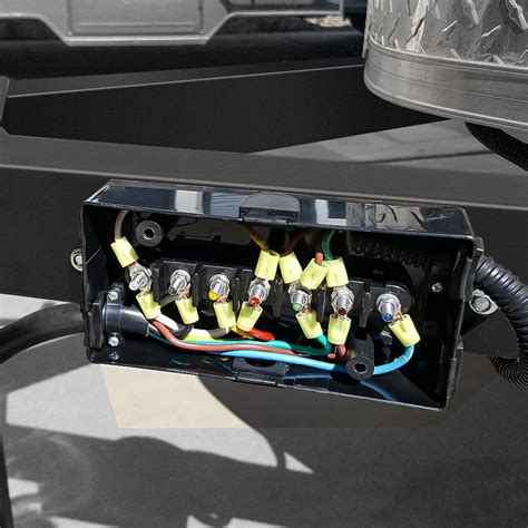 trailer junction box with fuses|7 Way Electrical Trailer Junction Box with See .